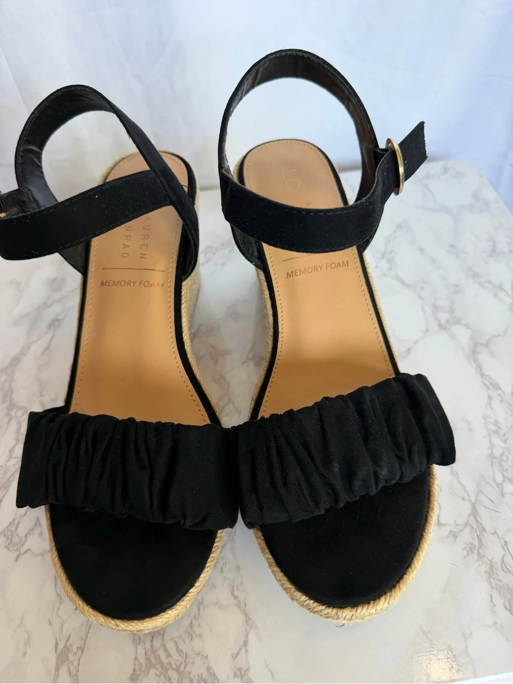 LC Lauren Conrad Yuki Women's Wedge Sandals